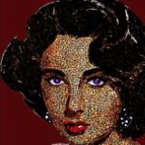 Elizabeth Taylor (Reproduction Canvas Print)