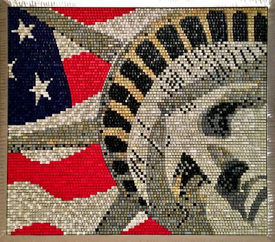 Liberty and Flag (2020) SOLD