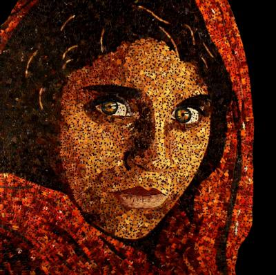 Afghan Girl (Reproduction Canvas Print)