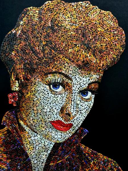 Lucille Ball (Reproduction Canvas Print)