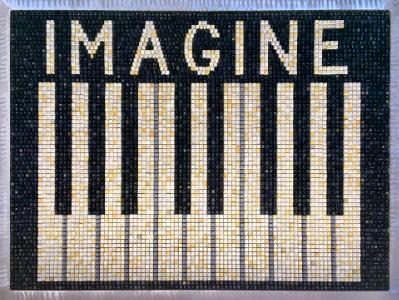 Piano Keys Imagine (2020) SOLD