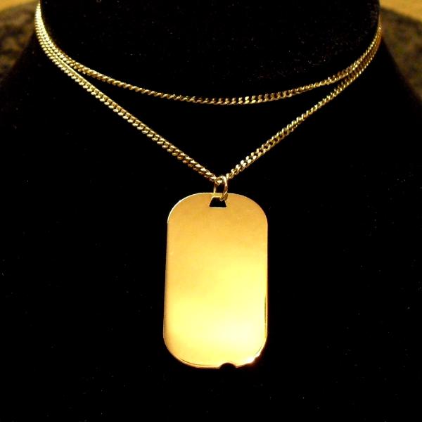 DOG TAG PENDANT #3