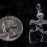  PUZZLE PIECE PENDANT (ITEM 1F) STERLING SILVER