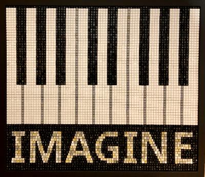Piano Keys Imagine  (2023) Sold