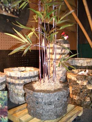 Granite Planter Display Granite Planter Display