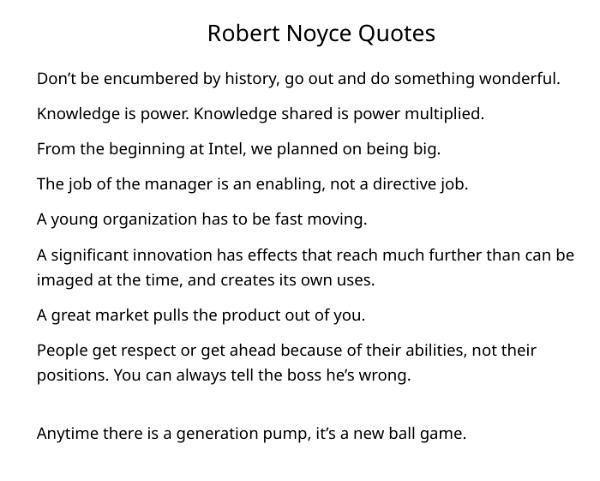 Robert Noyce INTEL's Original Leadership Series (2025)