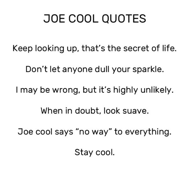 Joe Cool (2024)