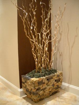 Granite Planter in Spa Granite Planter in Spa